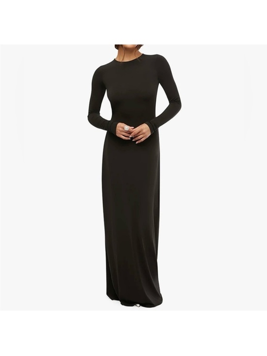 WeWoreWhat Dresses & Skirts - WeWoreWhat Black Long-Sleeve Maxi Dress